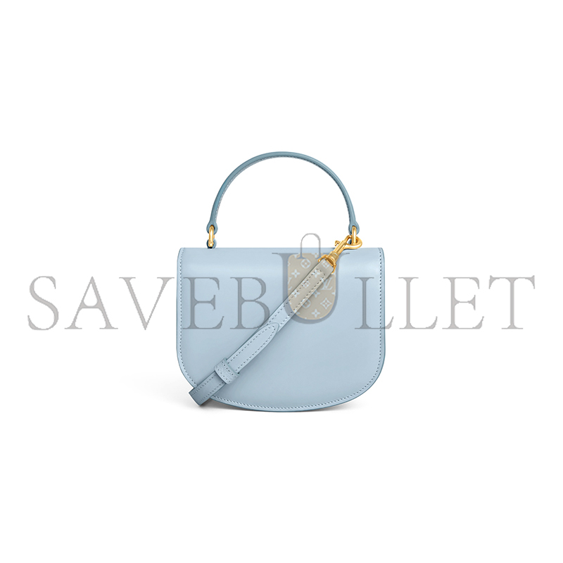 Ce1i*e mini besace clea in shiny calfskin 10l063etz.07pb (15.5*11.5*5cm)